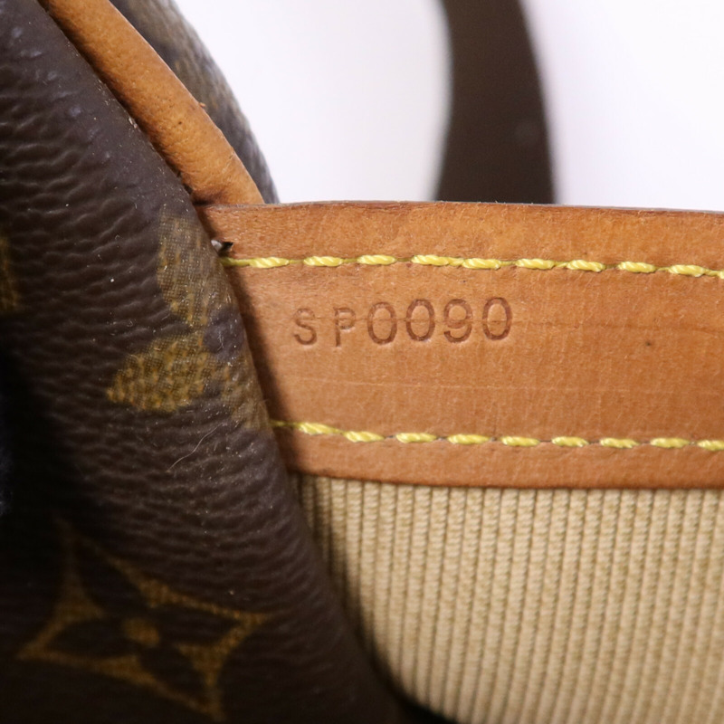 LOUIS VUITTON Monogram Reporter GM金扣肩背袋-8