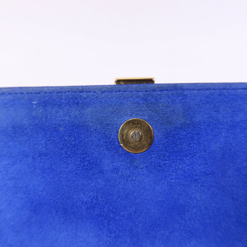 YVES SAINT LAURENT 牛皮皮革Clutch金扣手拿包-15