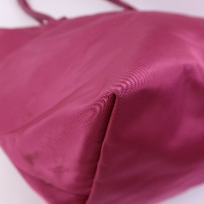 Longchamp 帆布Shoulder Bag銀扣肩背袋-11