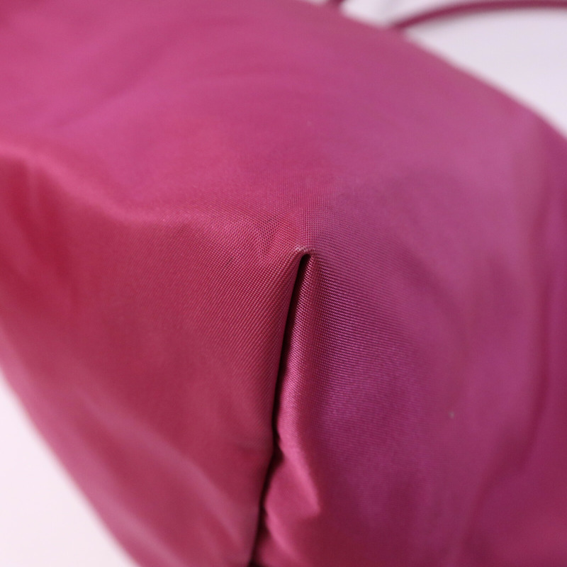 Longchamp 帆布Shoulder Bag銀扣肩背袋-12