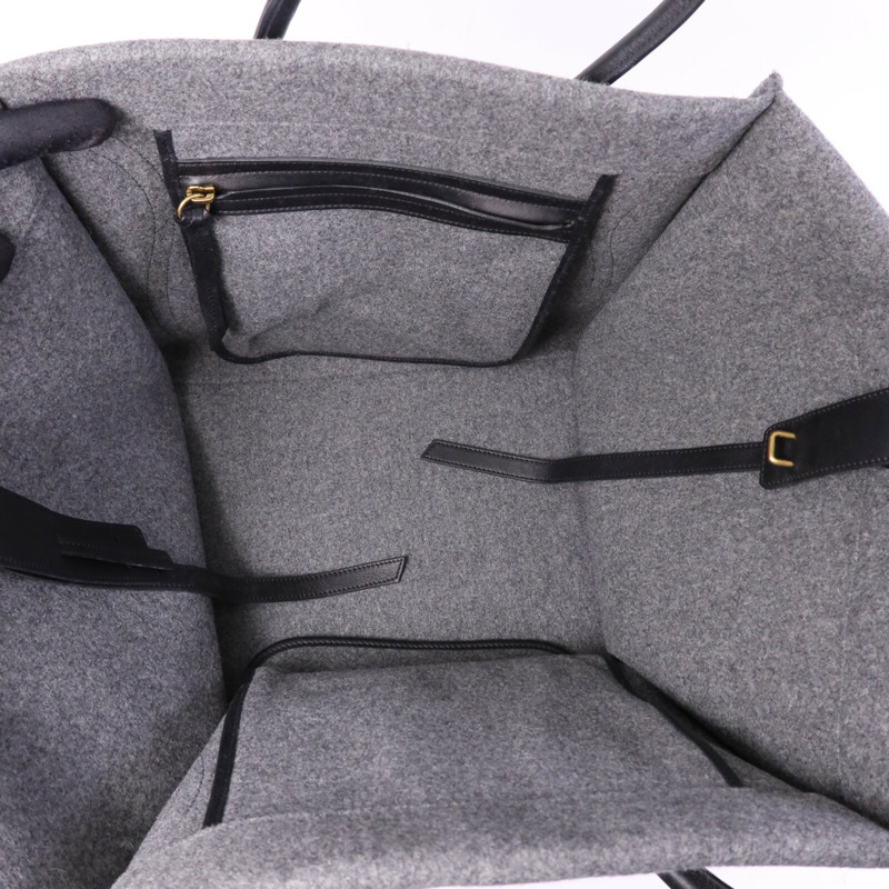 CELINE 羊毛Phantom Luggage金扣手挽袋-4