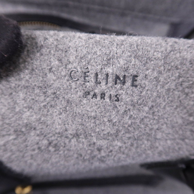 CELINE 羊毛Phantom Luggage金扣手挽袋-5
