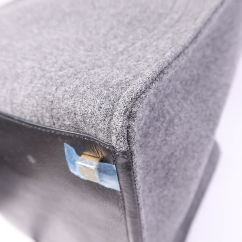 CELINE 羊毛Phantom Luggage金扣手挽袋-11