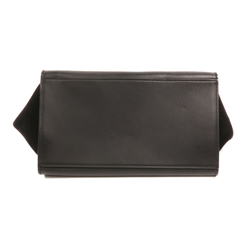 CELINE 牛皮皮革Trapeze金扣手挽肩背兩用袋-3