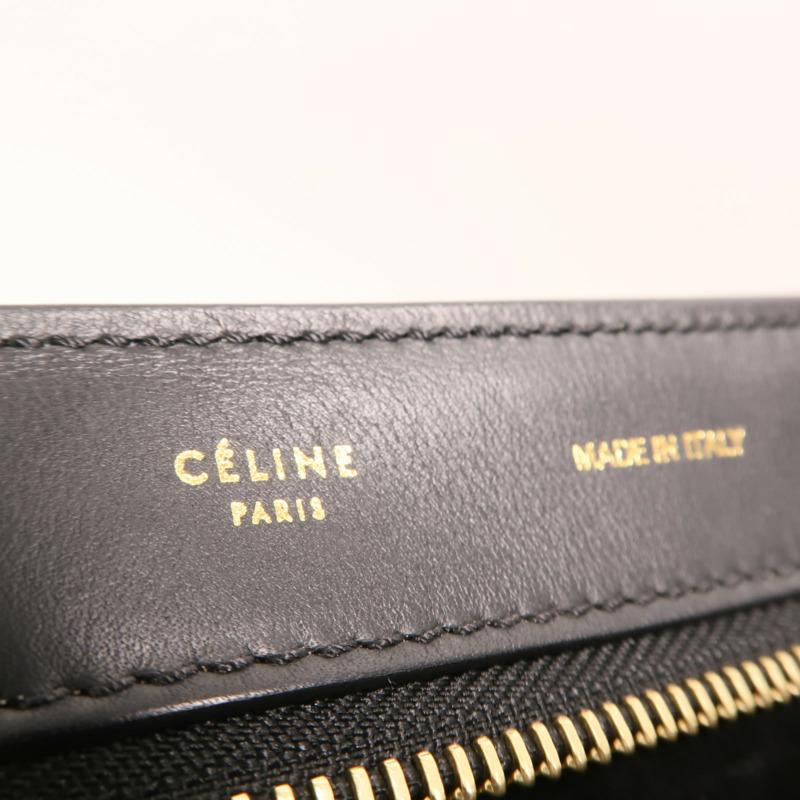 CELINE 牛皮皮革Trapeze金扣手挽肩背兩用袋-5