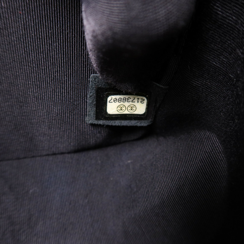 CHANEL 羊皮皮革Boy 25金扣鏈帶肩背袋-7