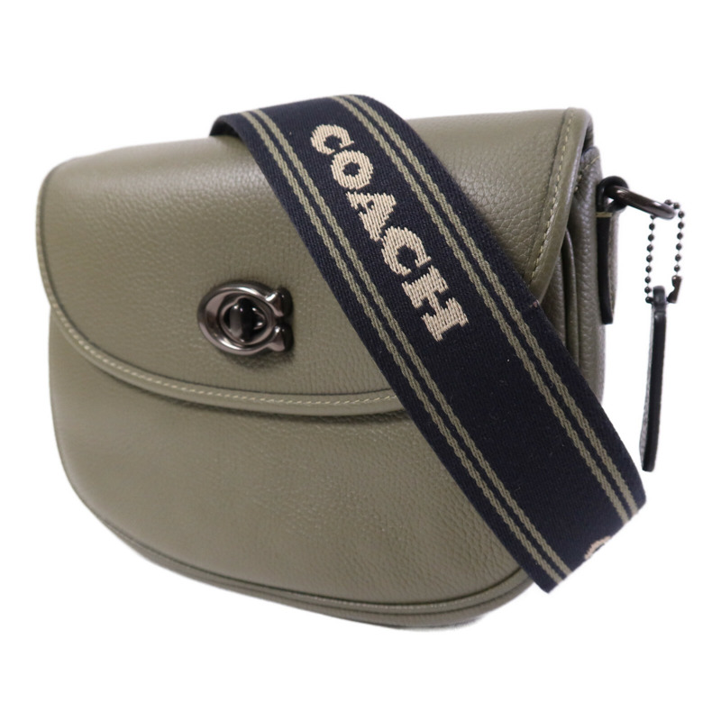 COACH 牛皮皮革Shoulder Bag肩背袋-2