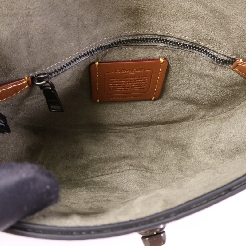 COACH 牛皮皮革Shoulder Bag肩背袋-4