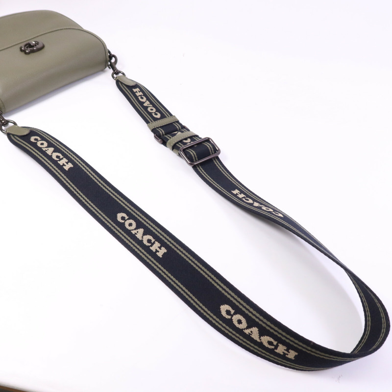 COACH 牛皮皮革Shoulder Bag肩背袋-7