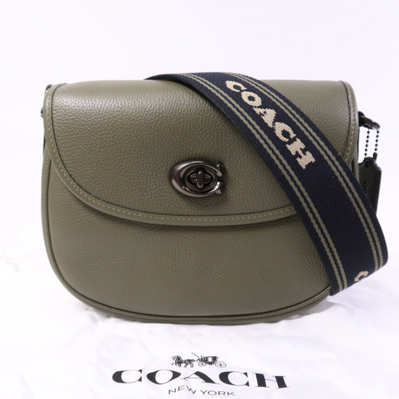 COACH 牛皮皮革Shoulder Bag肩背袋-8