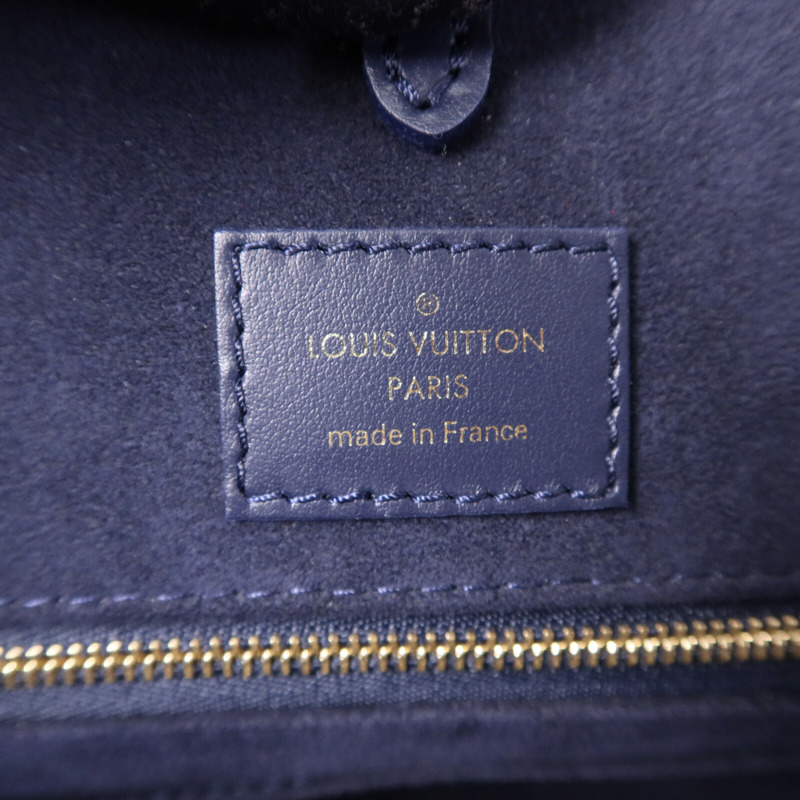 LOUIS VUITTON 牛皮皮革On The Go MM金扣手挽肩背兩用袋-5