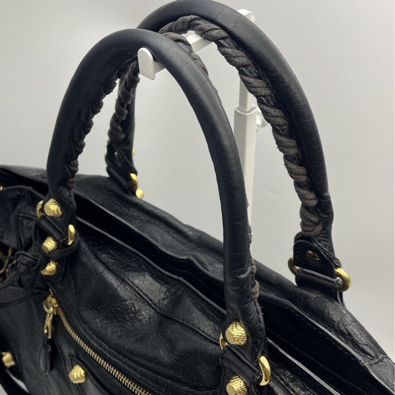 🏷️ Balenciaga 黑金機車包-5