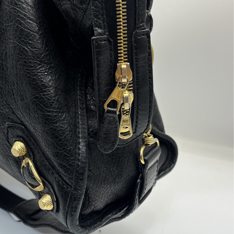 🏷️ Balenciaga 黑金機車包-8