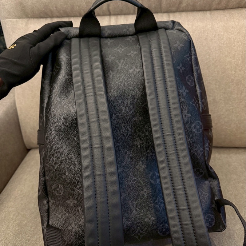 LV藤原浩閃電黑後背包-2