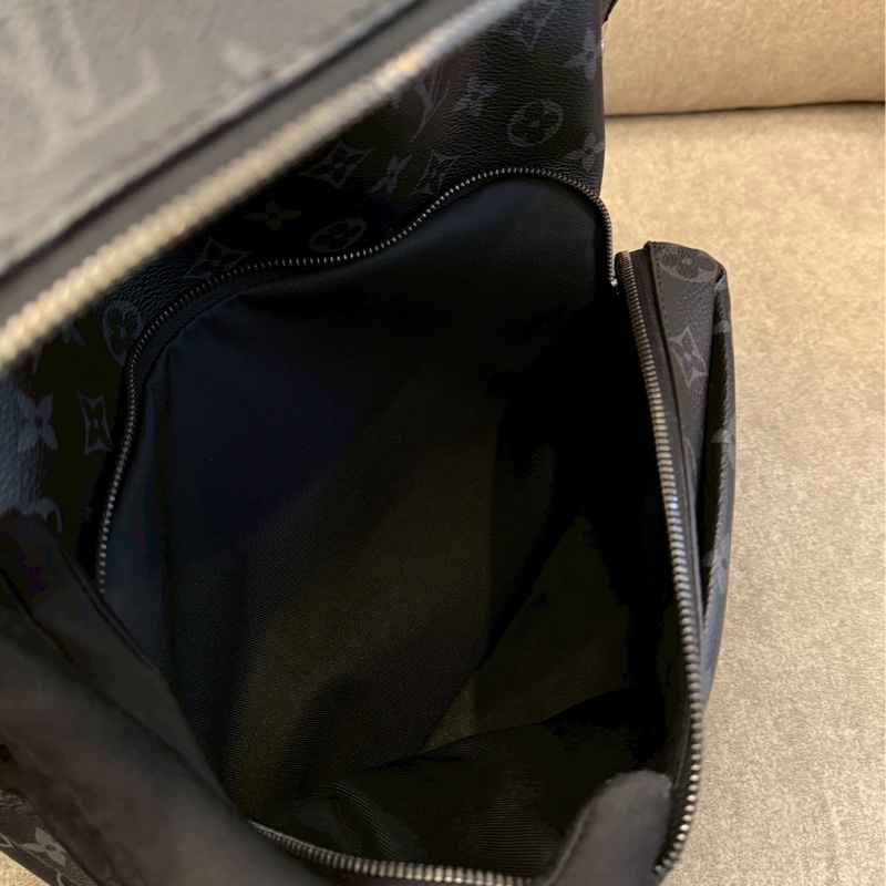 LV藤原浩閃電黑後背包-7