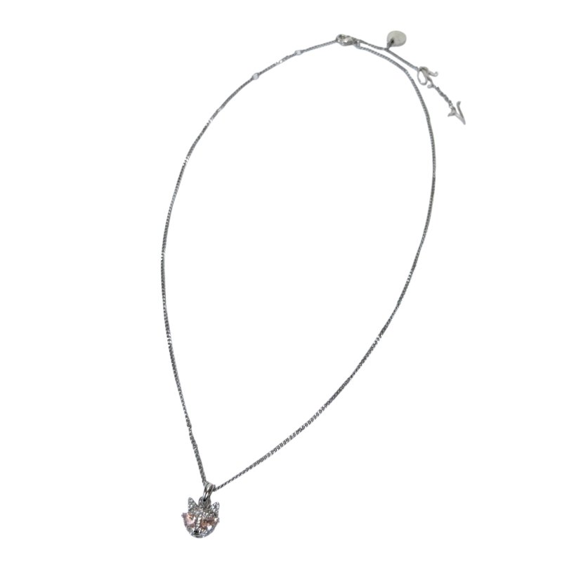 ROGER VIVIER 水鑽 貓咪 頸鏈-2