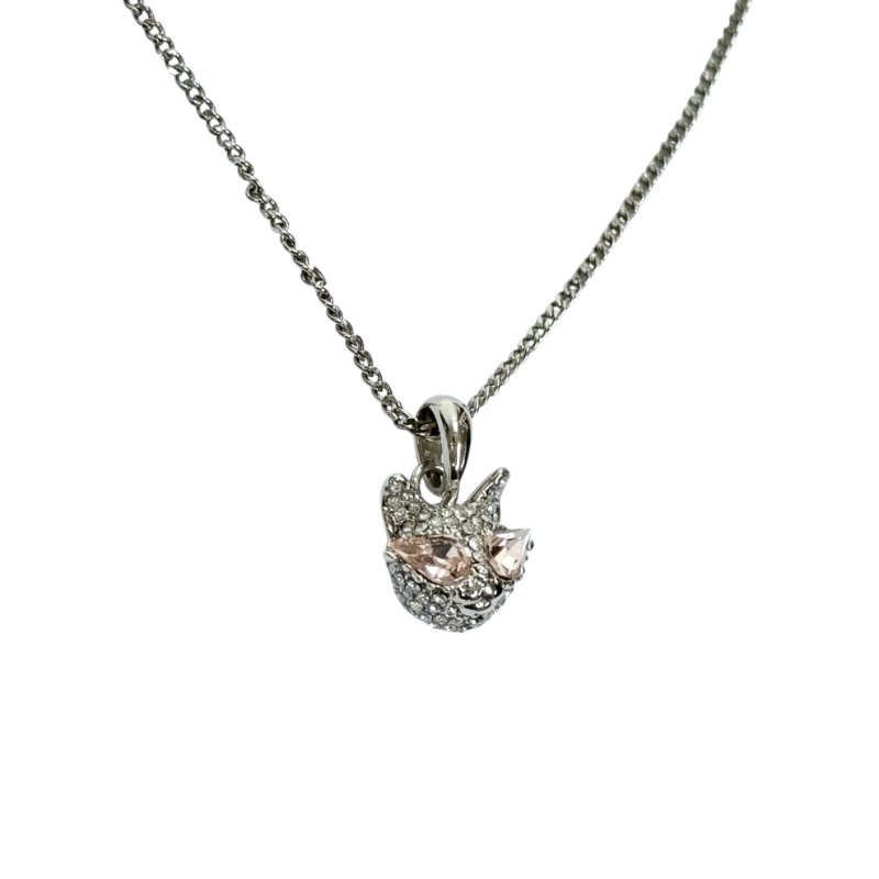 ROGER VIVIER 水鑽 貓咪 頸鏈-4