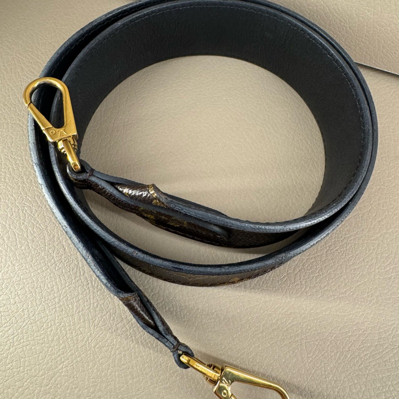 LV 原廠 Monogram 寬肩帶 90cm｜4cm減壓設計｜適用 Speedy / Alma 等包款-3