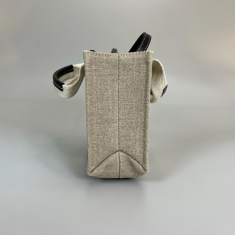 CHLOE 帆布拚黑色WOODY MINI 包-2