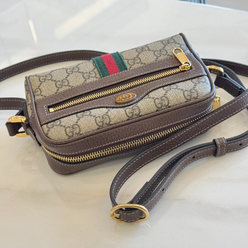 *SHIHNA名牌精品* GUCCI Ophidia 迷你斜背相機包-5