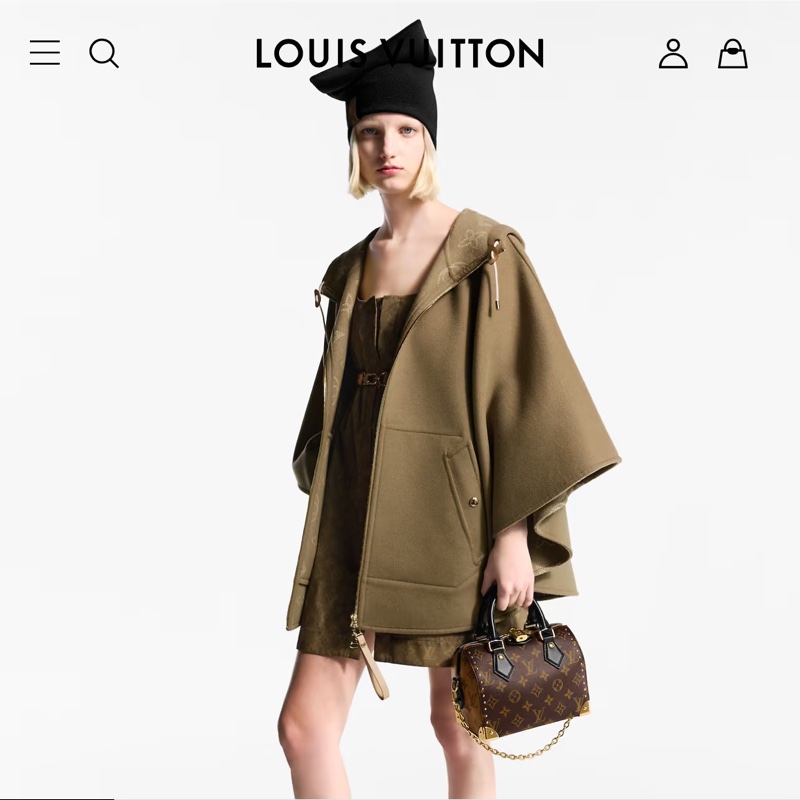 全新全配老花黑手柄 LV Speedy Trunk 20 Monogram｜Cruise 系列｜無植鞣革｜贈全新內膽包-2