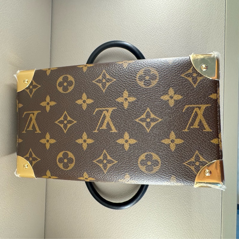 全新全配老花黑手柄 LV Speedy Trunk 20 Monogram｜Cruise 系列｜無植鞣革｜贈全新內膽包-9