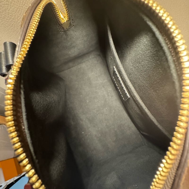 全新全配老花黑手柄 LV Speedy Trunk 20 Monogram｜Cruise 系列｜無植鞣革｜贈全新內膽包-11