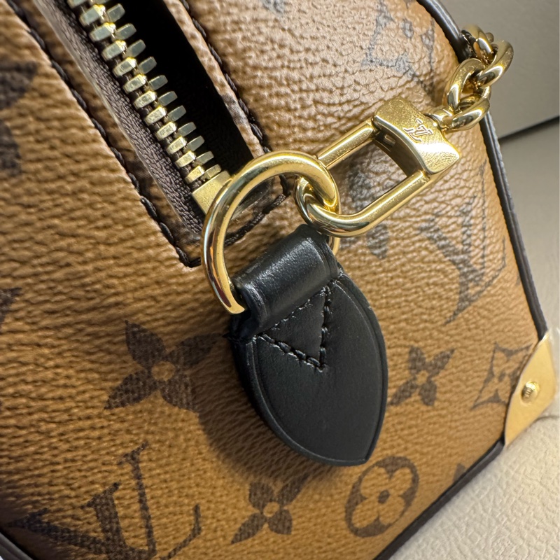 全新全配老花黑手柄 LV Speedy Trunk 20 Monogram｜Cruise 系列｜無植鞣革｜贈全新內膽包-15