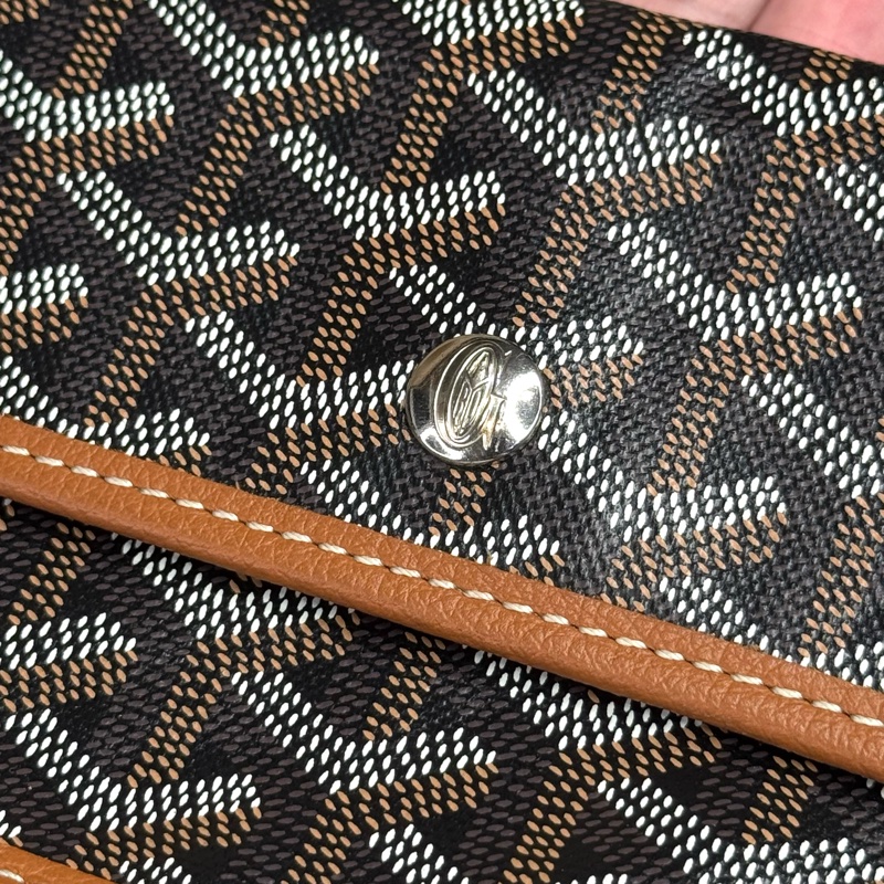 上架中🔑GOYARD 咖啡色經典花紋托特包/子包-17