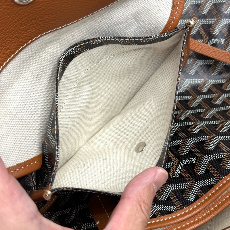 上架中🔑GOYARD 咖啡色經典花紋托特包/子包-25