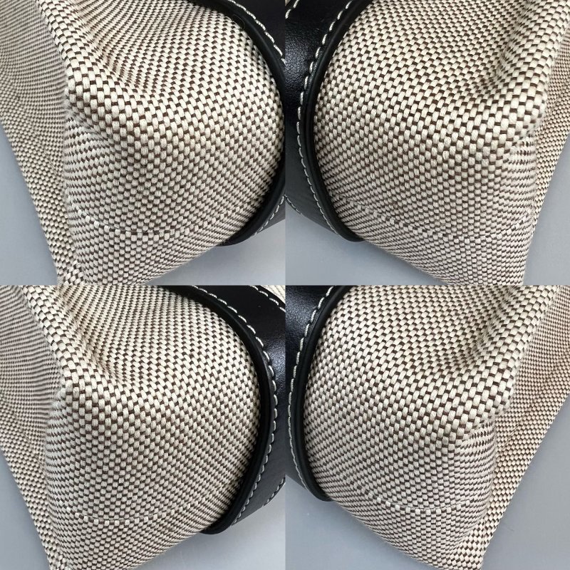 CHLOE 黑帆布WOODY SMALL包-8