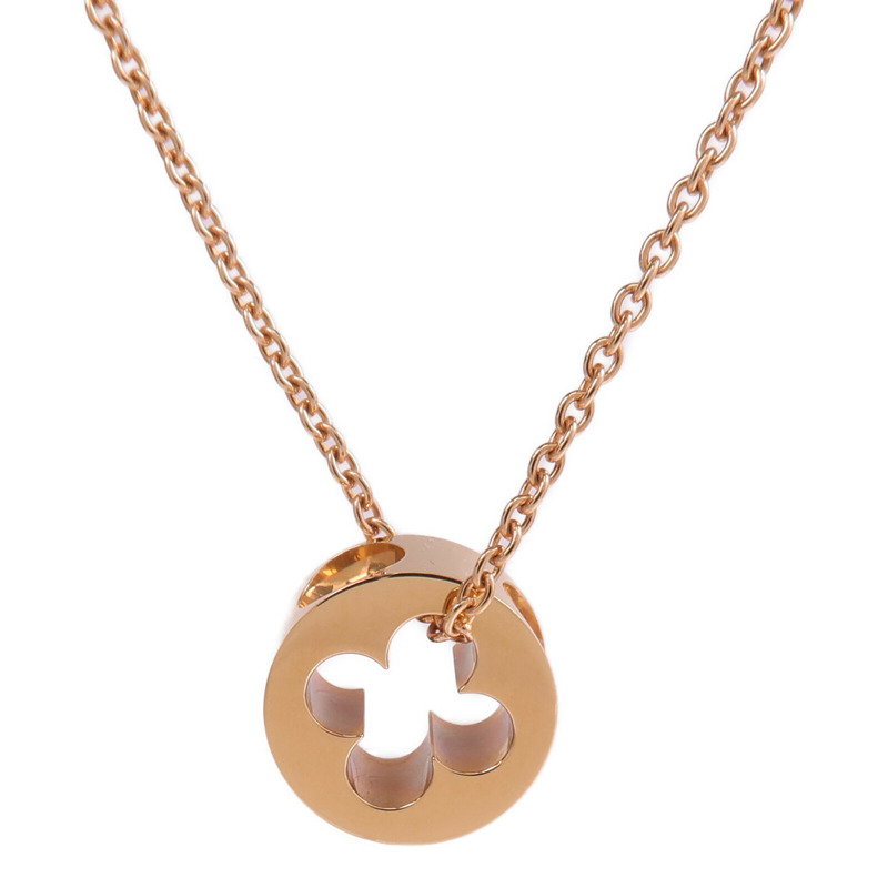 LOUIS VUITTON 18K玫瑰金Empreinte Pendant項鍊-2
