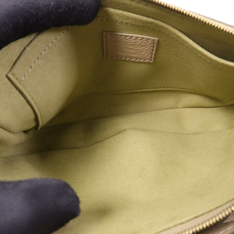 LOUIS VUITTON Monogram Empreinte Multi Pochette Accessoires金扣手挽肩背兩用袋-4