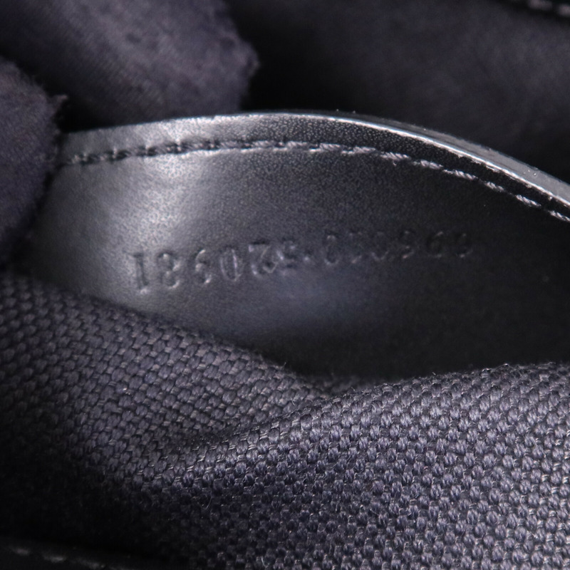 GUCCI 塗層帆布GG Supreme Mini銀扣手挽肩背兩用袋-7