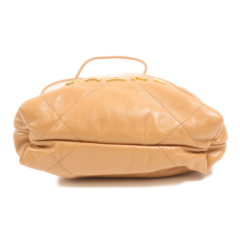 CHANEL 牛皮皮革Chanel 22 Mini金扣鏈帶肩背袋-3