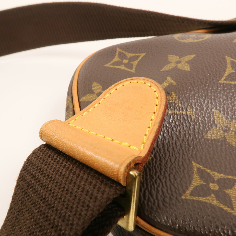 LOUIS VUITTON Monogram Pochette Gange金扣肩背袋-13