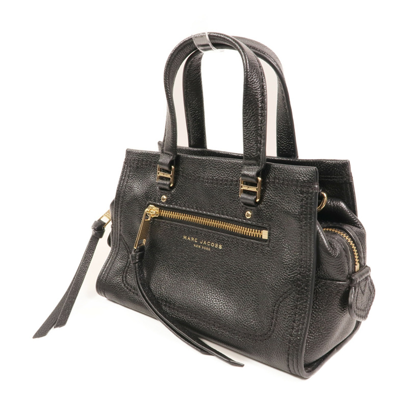 MARC JACOBS 牛皮皮革Mini Cruiser金扣手挽肩背兩用袋-2