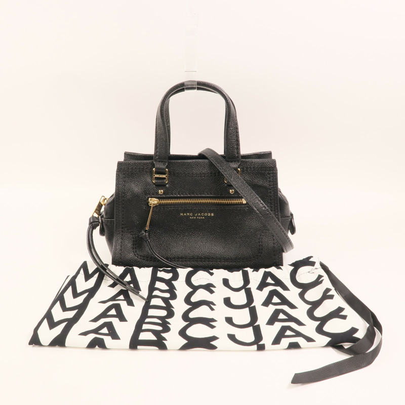 MARC JACOBS 牛皮皮革Mini Cruiser金扣手挽肩背兩用袋-8