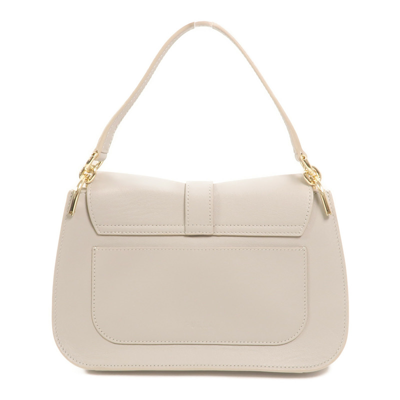 Furla 皮革Shoulder Bag金扣手挽肩背兩用袋-1