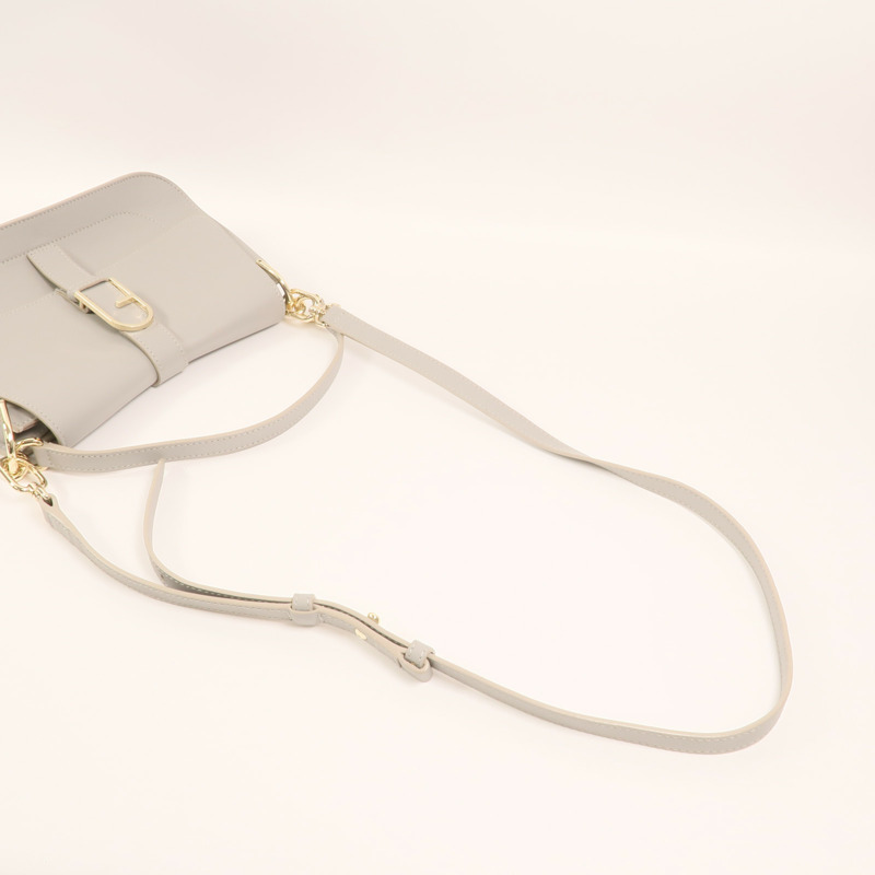 Furla 皮革Shoulder Bag金扣手挽肩背兩用袋-7