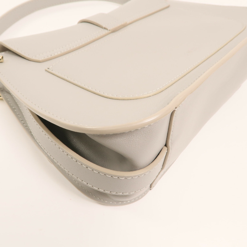 Furla 皮革Shoulder Bag金扣手挽肩背兩用袋-11