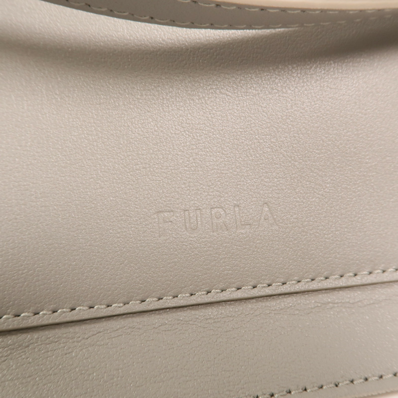 Furla 皮革Shoulder Bag金扣手挽肩背兩用袋-13