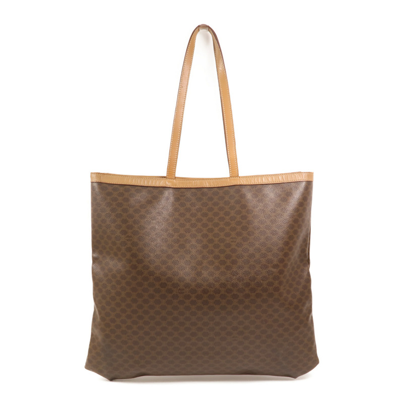 CELINE 塗層帆布Tote Bag金扣手挽袋-1