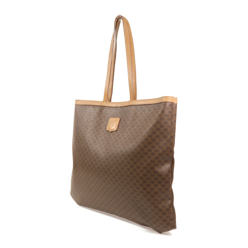 CELINE 塗層帆布Tote Bag金扣手挽袋-2