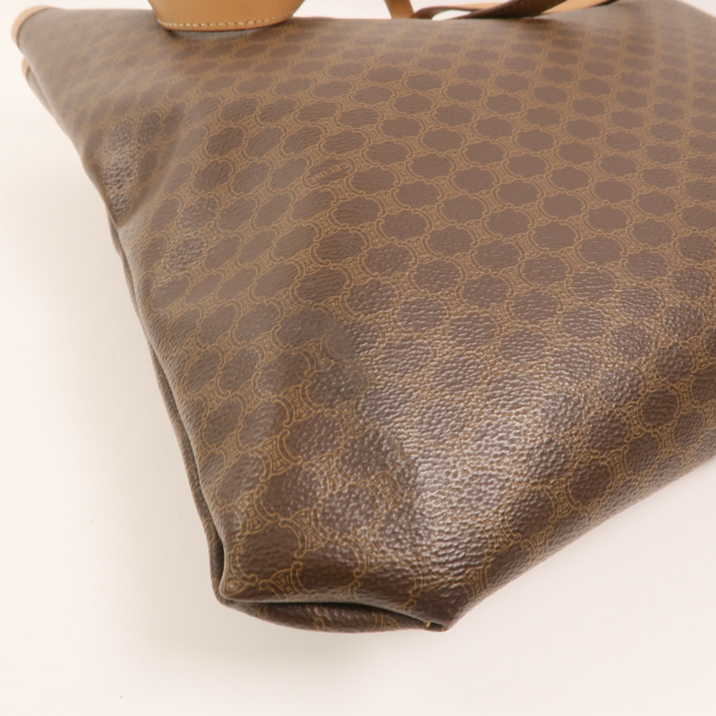 CELINE 塗層帆布Tote Bag金扣手挽袋-9
