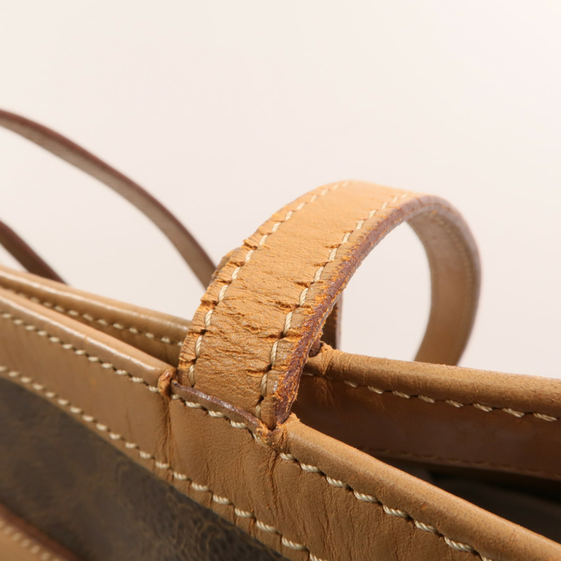 CELINE 塗層帆布Tote Bag金扣手挽袋-13