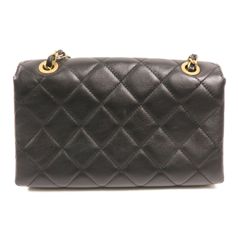 CHANEL 牛皮皮革Enchained Flap金扣鏈帶肩背袋-1