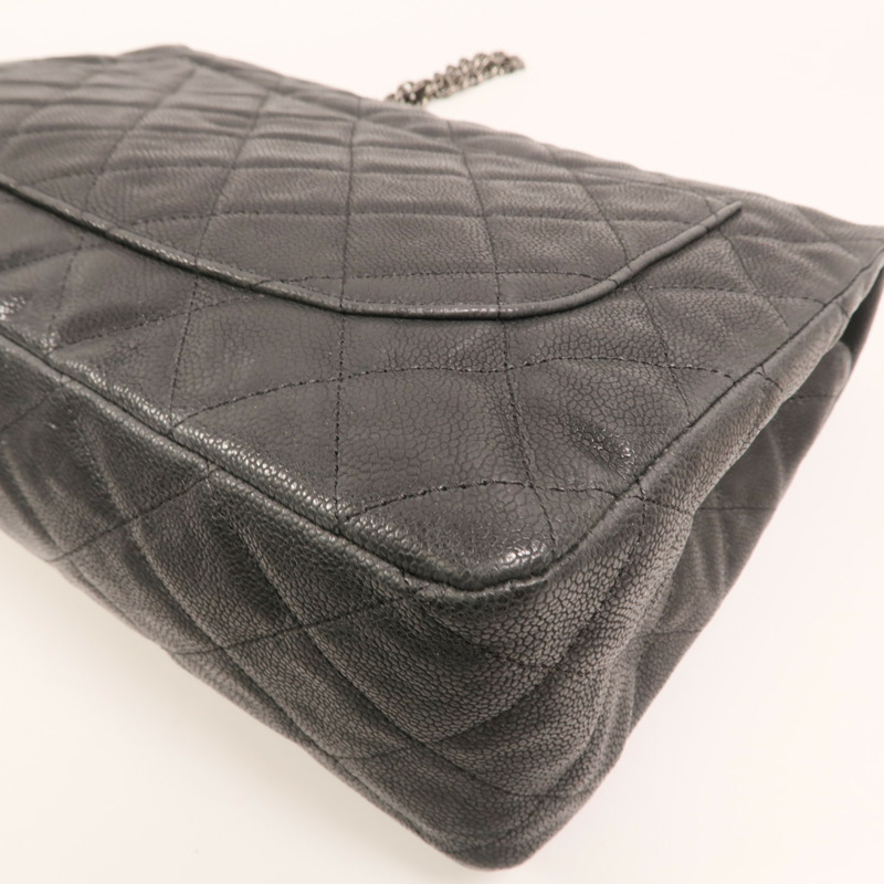 CHANEL 牛皮皮革2.55 Flap Bag鏈帶肩背袋-12