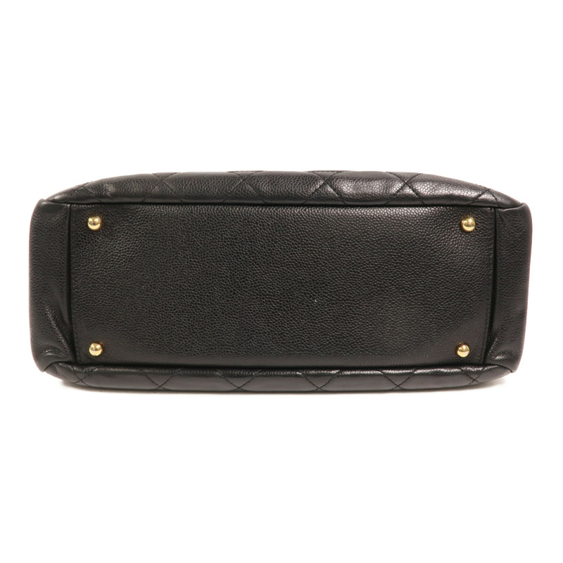 CHANEL 牛皮皮革Timeless CC Tote Bag金扣鏈帶手挽袋-3