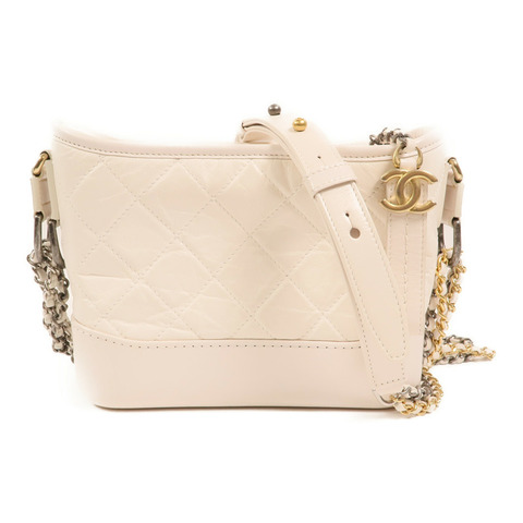 CHANEL 牛皮皮革Gabrielle鏈帶肩背袋